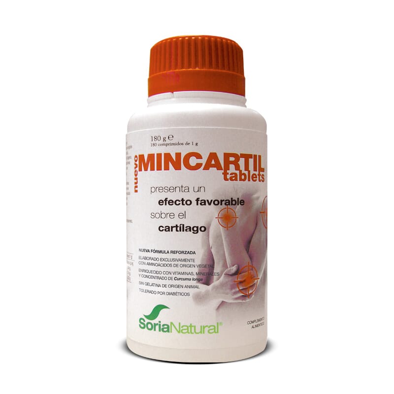 MINCARTIL TABLETS REFORZADO 180 Tabs